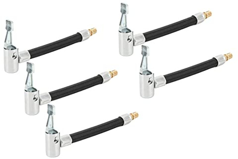 Adaptador de Manguera de Bomba de Aire, Manguera de Inflado de Neumáticos de Conexión Fácil de Inflado Rápido Resistente a Alta Presión de 10 Cm Universal para Coche para Bicicleta