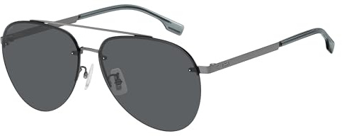 Occhiali da Sole Boss BOSS 1537/F/SK Ruthenium/Grey 62/15/145 uomo