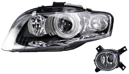 Johns, Scheinwerfer passend für Audi A4 8E 11/2004-06/08 Xenon D1S L + Nebelscheinwerf.