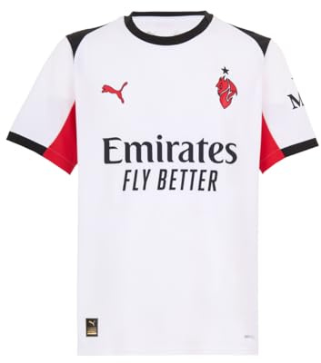 A.C. Milan - Maglia Gara Away, Stagione 2025/2026, Maglietta da Calcio, Prodotto Ufficiale, Adulto, S