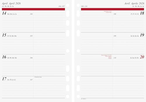 rido/idé Wochenkalendarium Timing 1 2026 | A5