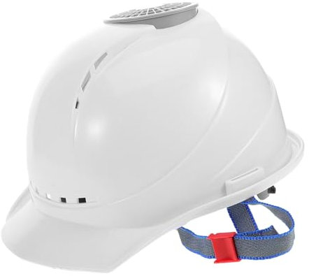 Garneck Casco Da Lavoro Con Ventola Integrata e Ricarica Usb Cappello Sicurezza Raffreddante Estivo Per Cantieri Protezione Solare e Comfort Ventilato Per Attività Outdoor