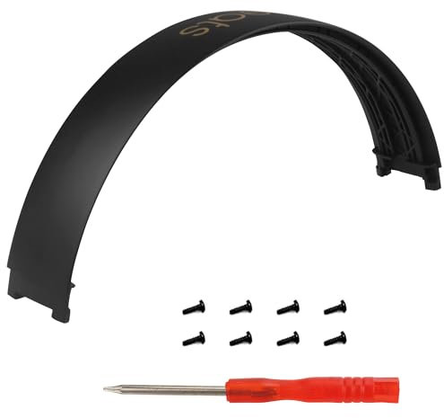 Parti di ricambio per Beats Studio 3, fascia di ricambio per cuffie Studio 3 (A1914) con cavo e wireless, kit di riparazione, accessori per cuffie over-ear, colore: oro nero