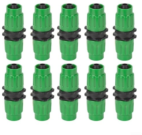 Flexibler erweiterbarer Gartenschlauch-Reparatursatz, effizienter Anschluss für schnelle Reparaturen (10 Stück)