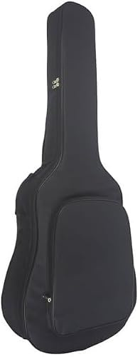 NMJHEVX wasserdichte Gitarren-Aufbewahrungstasche, 104 cm, Faltbare Gitarrentasche, stabile Gitarrentasche mit wasserabweisendem Stoff, für 40/41 Akustikgitarren (braun),Gitarrentasche