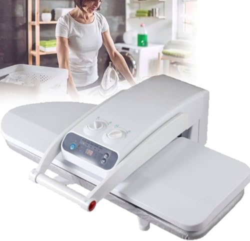 JODAIS Pressa a Vapore Intelligente, Grande pressa in Ferro a Vapore per Vestiti, Macchina per Pressione di Calore per Camicie T, impostazioni di Tessuto Multipli, pressatura Antiaderente, 65cm