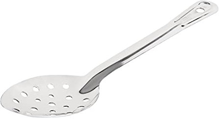 Vogue perforato cucchiaio da 11 a 280 mm, utensili da cucina in acciaio INOX alimentare