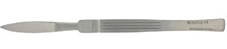 GIMA Bisturi Retto, Misura 13 cm, in Acciaio Inox