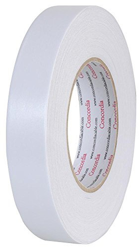 Pro Power Cinta adhesiva de doble cara, 25 mm x 50 m, color blanco