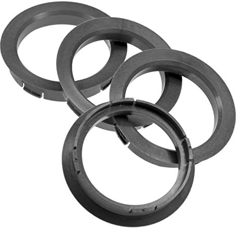 4 X Anelli di centraggio 64,0 X 54,1 mm argento cerchi anelli Made in Germany