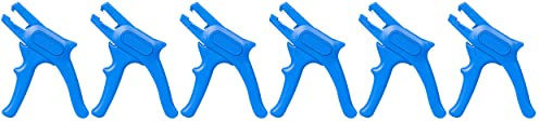 WEICON TOOLS No. 5 Classic 6er Set | automatische Abisolierzange für 0,2-6 mm² | Wire Stripper mit Seitenschneider