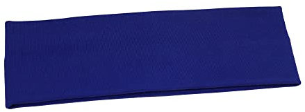 Stirnband aus Baumwolle für Kinder Ohrenwärmer Haarband Winterstirnband Ohrenschutz in verschiedenen Farben (XL, Kobalt - Blau)