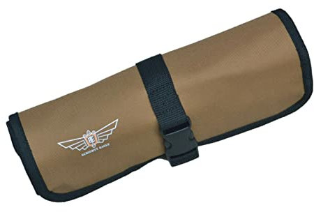 Fowybe Faltbare Werkzeugtasche zum Aufrollen | wasserdichte Oxford-Stoff-Werkzeug-Rolltasche für den Außenbereich - Faltbarer Mehrzweck-Werkzeugrollenbeutel-Organizer für die Reiseaufbewahrung