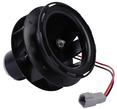 Zachager 304-8965 358-7085 168-2313 Blower Motor 12V for Caterpillar Backhoe Loaders 414E 416F 420D 420E 422E 422F 424D 428E Blower Replacement Parts