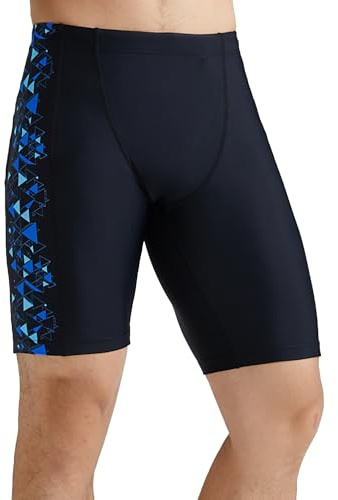 FEOYA Maillot de Bain Homme Jammer Swimming Shorts Séchage Rapide pour Piscine Plage Sports Loisirs Tag Size 5XL/Taille EU XXL