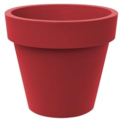 Tera Vaso Grande in Resina STANDARD ONE per Interno ed Esterno, Fioriera Moderna per Piante e Alberi, Vaso Decorativo Resistente UV e Gelo, Porta Piante Design per Giardino o Casa - Ø60 cm SPICE