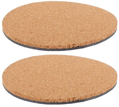 ANDRESLAD 2 Pz Tappetino per vasi di Fiori Tubo da Giardino espandibile sottobicchiere da Giardinaggio in Sughero sottovasi Cuscino per Piante in Vaso Cuscinetto per vasi per Piante