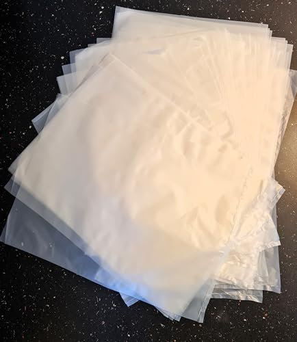 50Pcs 220mm x 300mm Home Compostable Fruit & Veg Waste Disposal Bags 100% Biodegradable Organic Waste Bag Made in UK