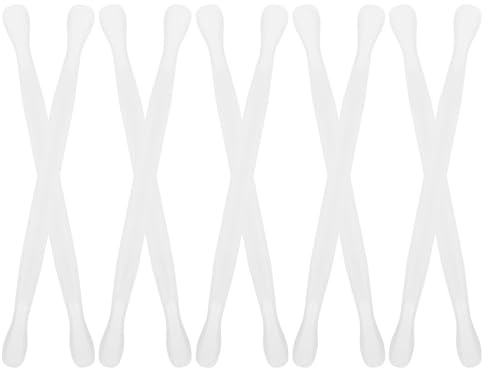 Cabilock 10 Stück Teiliges Nagelhautschieber aus Stabilem Kunststoff Dualseitiges Nagelhautentferner Gel polish scraper werkzeug für Damen und Herren Professionell für Maniküre und