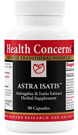 Health Concerns Astra Isatis – Immune Defense & Respiratory Health Supplement – Herbal Cold & Flu Support – Astragalus, & Licorice Extracts - Chinese Traditional Formula – 90 Capsules