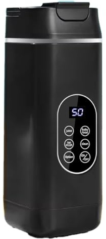 Hipzeepo Licuadora Portátil, Exprimidor Eléctrico, Batidora de Frutas, Extractor de Frutas, Batidora para Batidos, Máquina Exprimidora Multifuncional, B