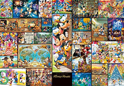 2000 piece jigsaw puzzle art collection Mickey Mouse DG-2000-533 [size tightly] (japan import)