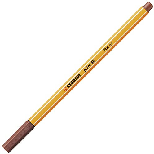 Fineliner - STABILO point 88 - Einzelstift - siena