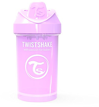 Twistshake 78276 - Vaso con boquilla, color pastel morado
