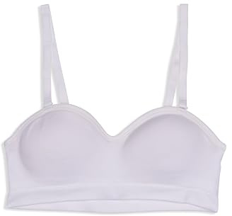 Maidenform Girls Seamless Molded Cup Hybrid Strapless Bandeau Bra