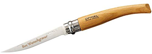 OPINEL Slim-Line, Größe 10, rostfrei, Buchenholz