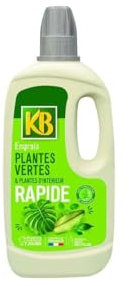 KB Engrais Rapide Plantes Vertes et d'intérieur 1l /nc