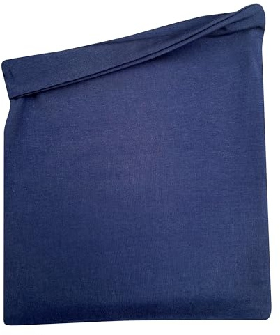 Wollhuhn Kinder Long Loop – Extra langer Schlauchschal aus Baumwolljersey – Weicher, zweilagiger Halswärmer für Jungen & Mädchen – Handgemacht in Deutschland