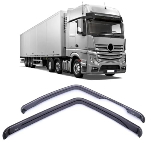 IKC Store für Mercedes-Benz Actros-Arocs Euro 6 5232 LKW Seitenscheiben Regenwindabweiser transparent