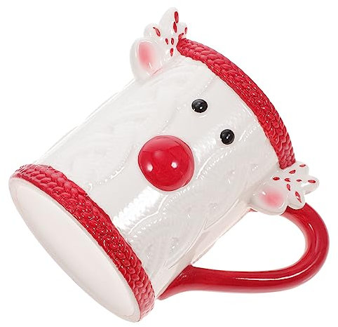 TOPBATHY 3st Weihnachtsbecher Aus Keramik Wasserschale Kaffeetasse Für Den Haushalt Neujahrsgeschenk Bierkrug Lustige Kaffeetasse Milchbecher Weihnachtsbaum Tasse Wasserbecher
