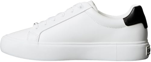 Calvin Klein Donna Sneakers con Suola Preformata Lace-Up in Pelle