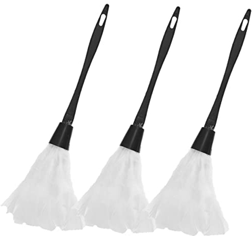 Veemoon 3pièces Plumeau De Soubrette Miniature Pour Garçon Fille Accessoire De Fête Et Nettoyage Léger Pour Bureau Et Meubles Déguisement Costume Et Décoration