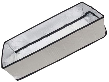 SHINEOFI Attic Stairway Insulating Cover, Aluminum Foil Attic Door Insulation Cover, Thermal Insulation Barrier for Staircase Access, Energy Saving Heat Retention Protection for Home