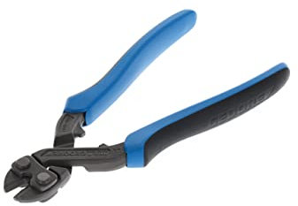 GEDORE Einhand-Bolzenschneider, Schneiden für Drähte bis 6,0 mm, geringer Kraftaufwand, klein, Länge 200 mm, 8340 Z-200 JL