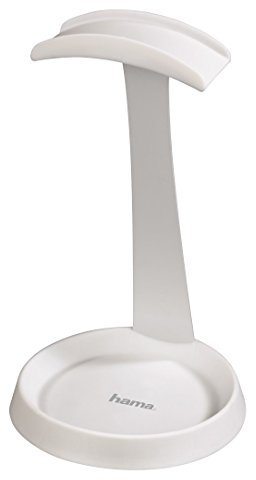 Hama Kopfhörer-Ständer, mit Kabelablage, 26,5 cm Höhe, weiß