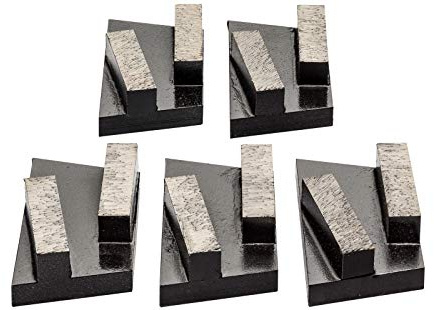 Colorus 5 x Diamant Schleifschuh Set – für Eibenstock EBS 235.1 Grundteller – Schleifaufsatz für Beton & Epoxidharz – 10 mm Segmente – Profi-Schleifwerkzeug für harte Oberflächen