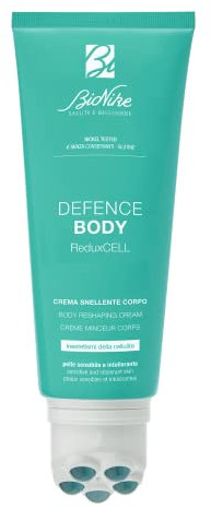 Bionike Defence Body - Reduxcell Crema Snellente Corpo, Azione Drenante per Pelli Sensibili e Intolleranti, Contrasta Cellulite e Buccia d'Arancia, Dona una Pelle Compatta e Tonica, 200 ml