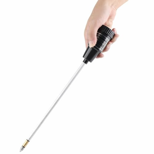 TOPINCN 2 in 1 Bodenfeuchte/Ph-Meter, Pflanzenmessgerät, Lange Sonde Pflanzen, Boden-Analysator, Garten, Rasen