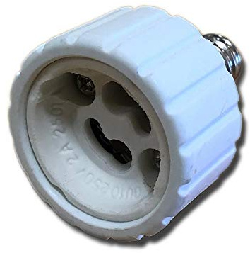 LH0992 Converts an E12 candelabra base socket to accept a GU10/GZ10 base lamp