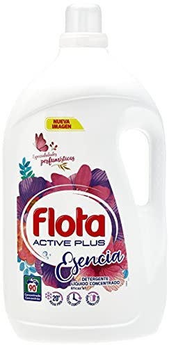Flota Detergente Líquido Esencia, Lavados, Morado, 90 lavados, 4.77 L ( Paquete de 1)