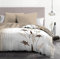 Home Linge Passion - Juego de edredón (240 x 260 cm), Color Crema y Sombra de Madera