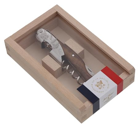 Coffret Bois Tire-bouchon Sommelier Noir - L0013850D14345