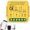 Molbory Module d'interrupteur de volet roulant Wi-Fi intelligent 2,4 GHz - Contrôle par application - Commande intelligente de volet roulant - Module intelligent pour rideaux de moteur de volet