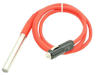 LVSELINGI 12 V Warmwasserbereiter, 24 V, Heizpatrone, 100 W/200 W, 16 x 100 mm DC, Tauchsieder for Auto/LKW Cheerfully(24V 200W)