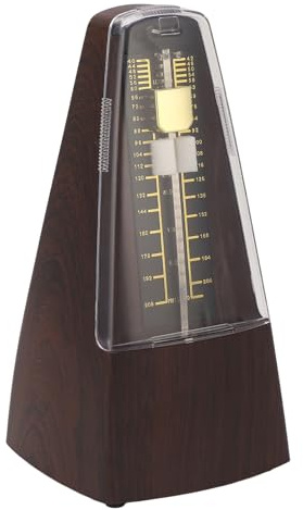 Mechanisches Metronom, Taktbereich | 40-208 BPM, Universal-Metronom Metronom für Klavier, Violine, Gitarre, Bass, Schlagzeug