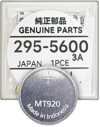 Batterie pour condensateur Citizen 295-5600, MT920 295-56, compatible avec Eco Drive C650 E811 E810 B620 7821